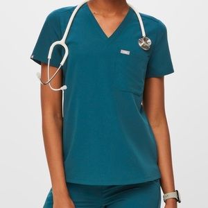 Figs Caribbean blue XS set